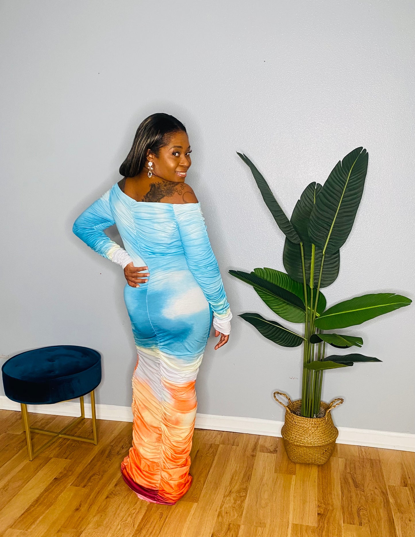 Colorful Skylight Dress