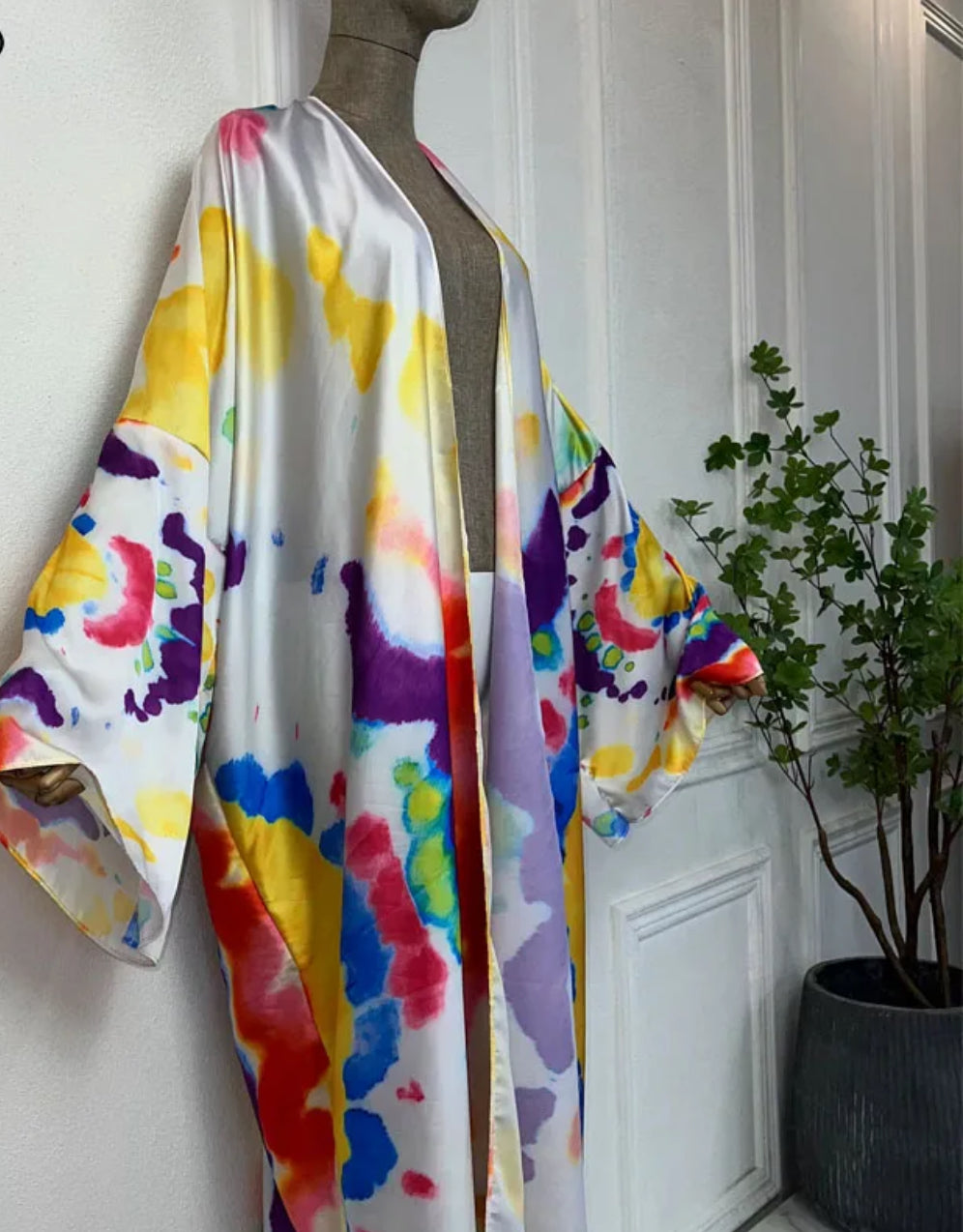 Color Disruption Kimono