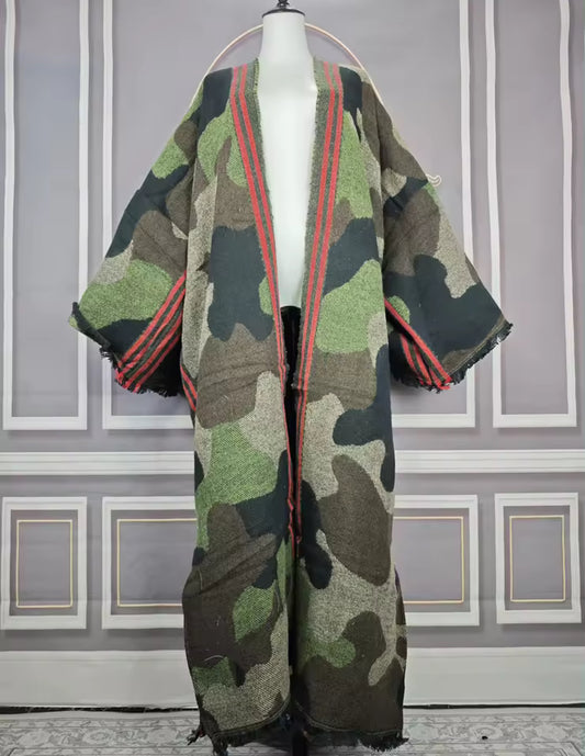 Camo Poncho